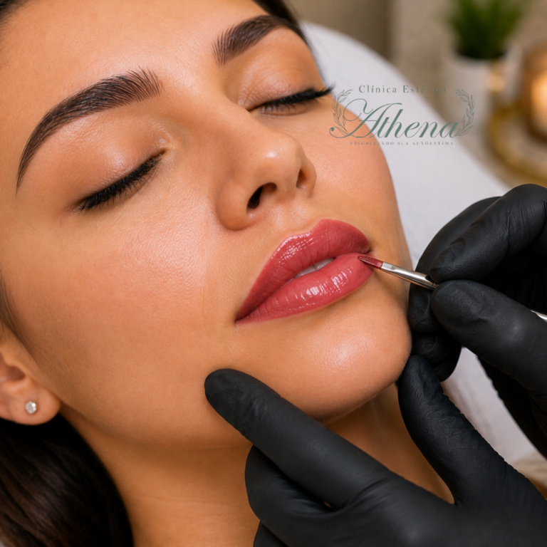 Quem faz Lips Collor no Centro de Içara - SC | Clinica Estética Athena