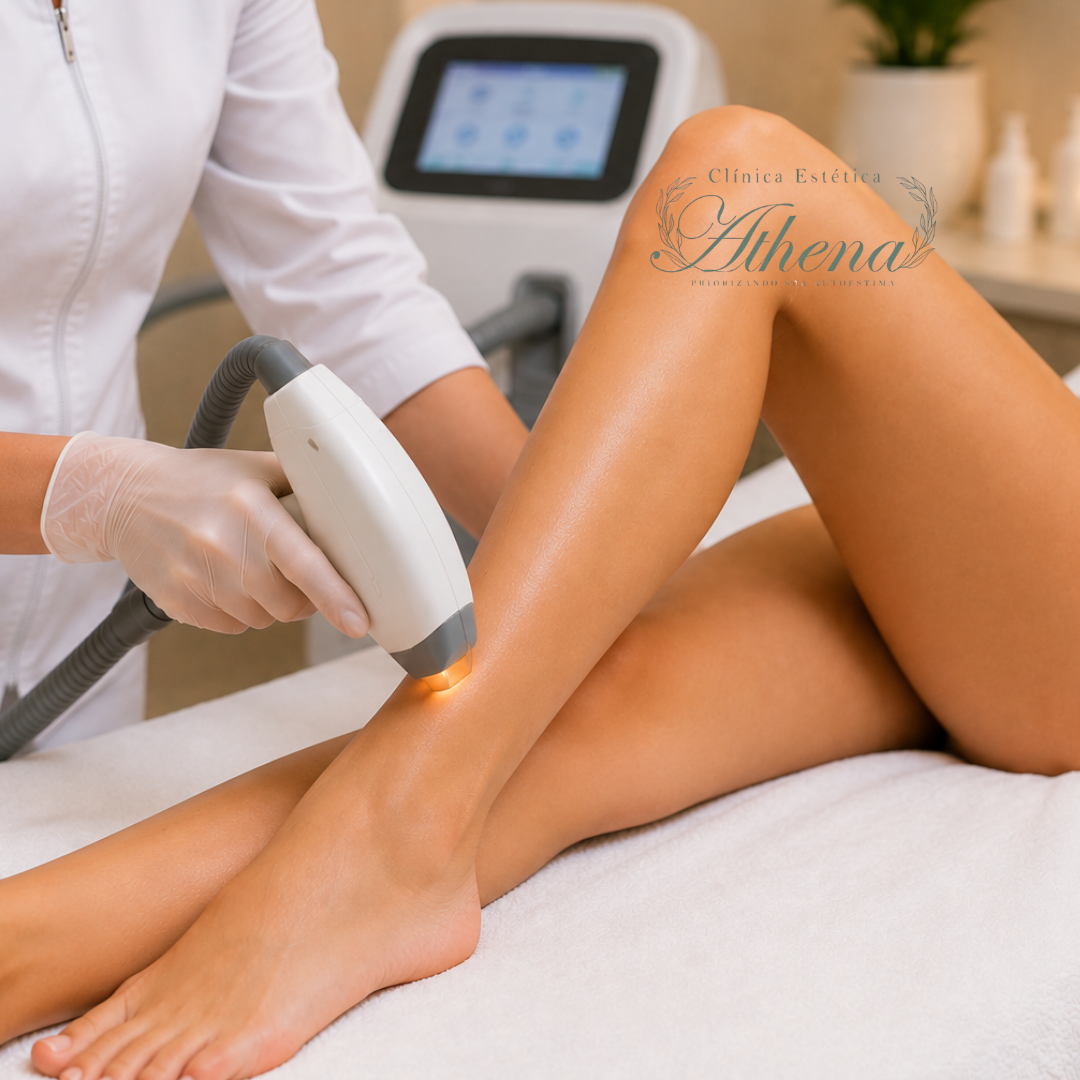 Depilação a laser na Estética Athena