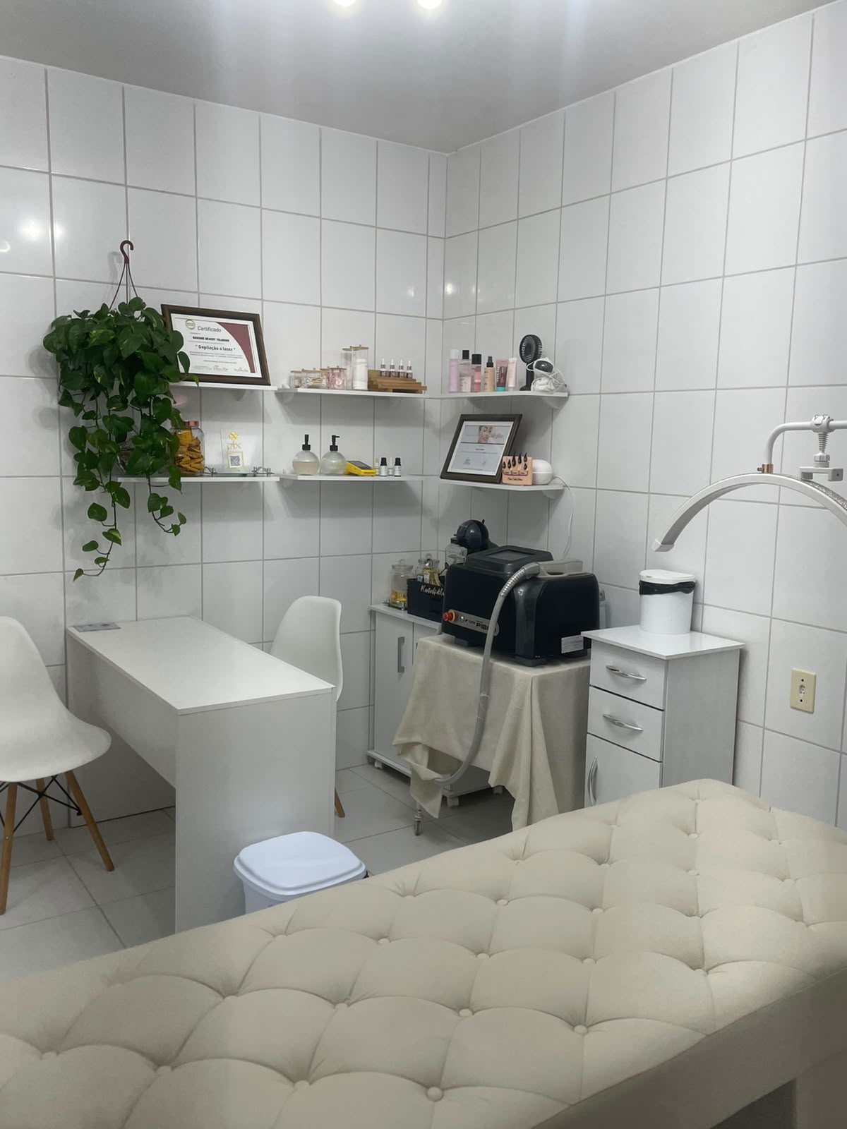 Atendimento na Clinica De Estética Athena